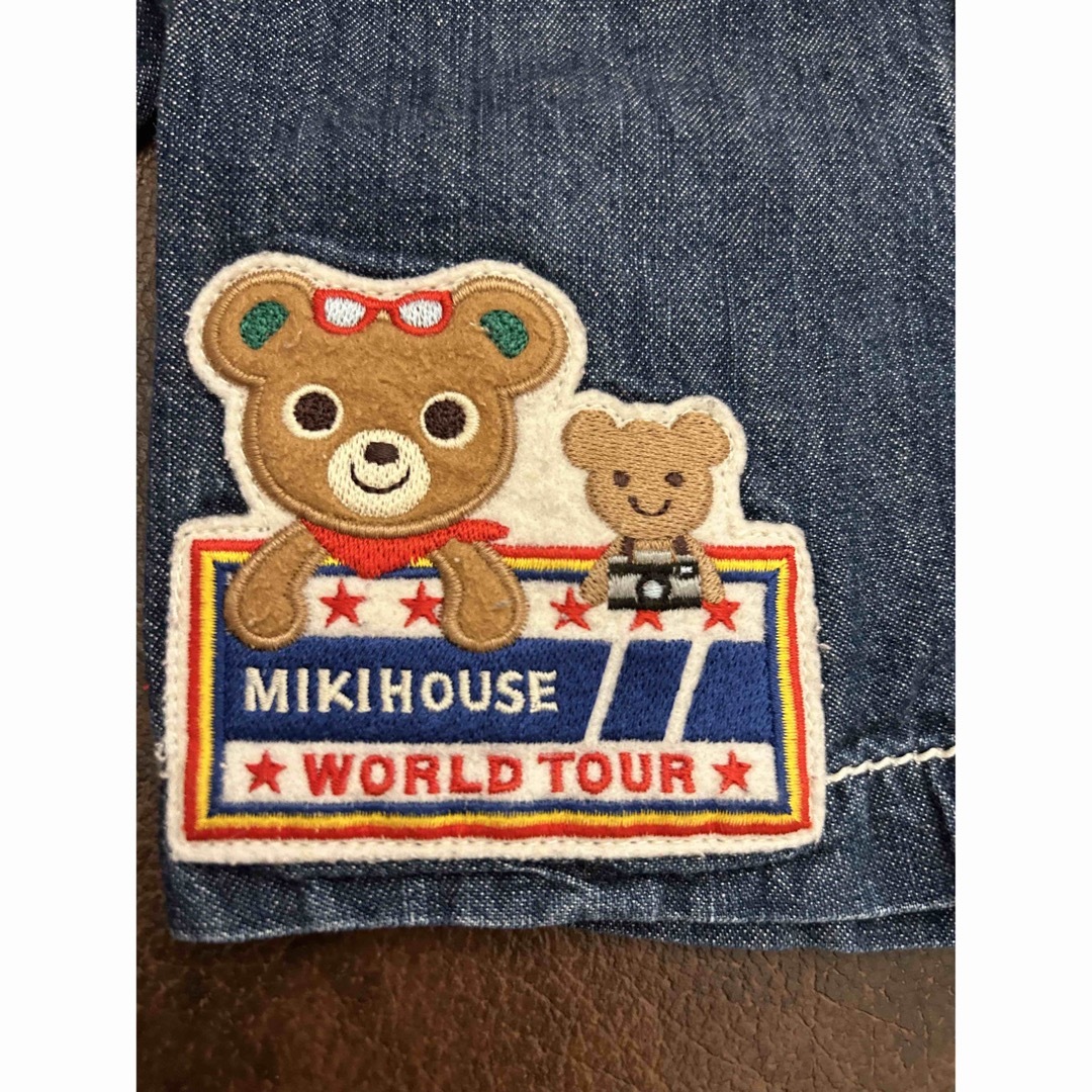 mikihouse(ミキハウス)のミキハウス　上下2点セット　100㎝ キッズ/ベビー/マタニティのキッズ服男の子用(90cm~)(Tシャツ/カットソー)の商品写真
