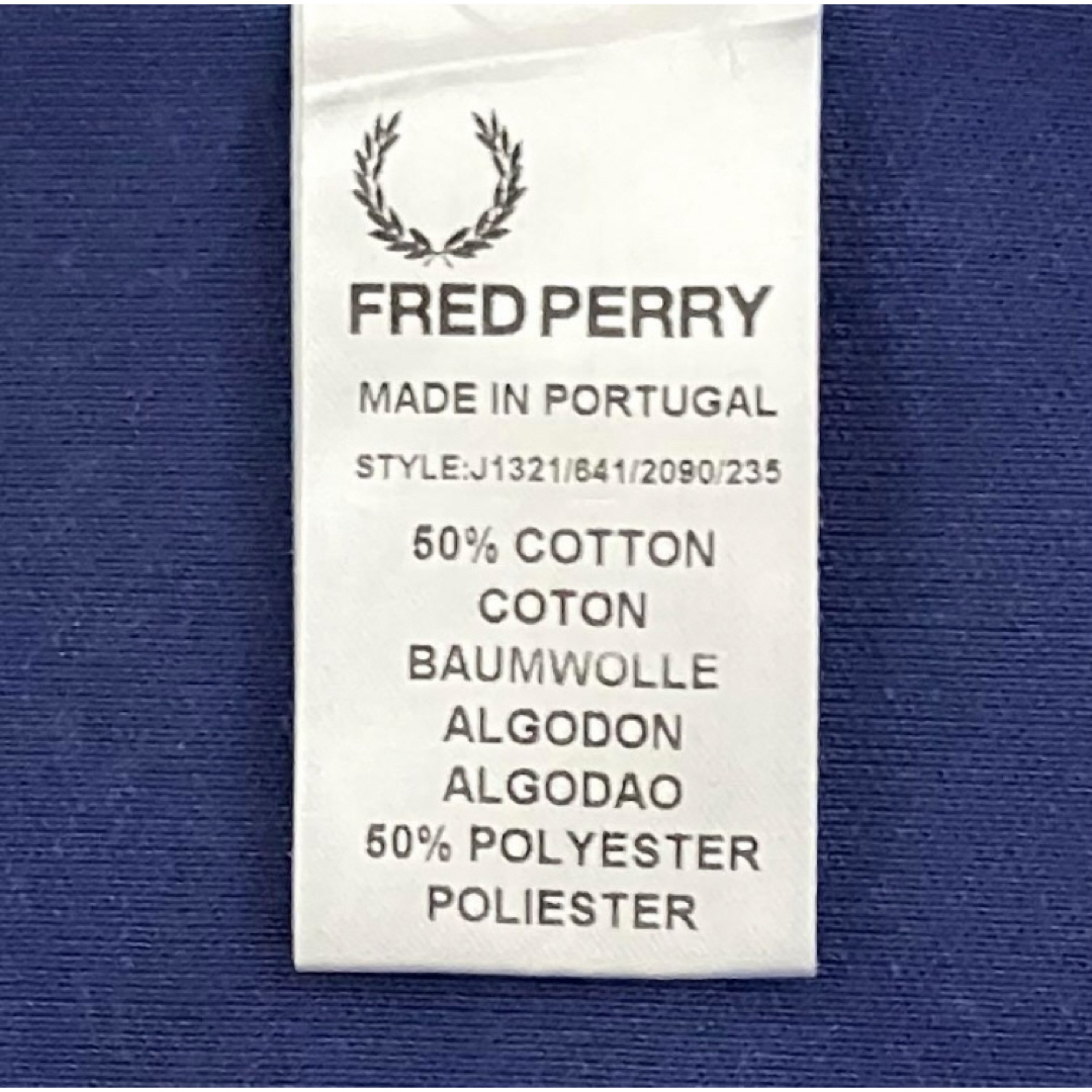 FRED PERRY(フレッドペリー)のFRED PERRY　フレッドペリー　トラックジャケット　ツインテープ　刺繍ロゴ メンズのトップス(ジャージ)の商品写真