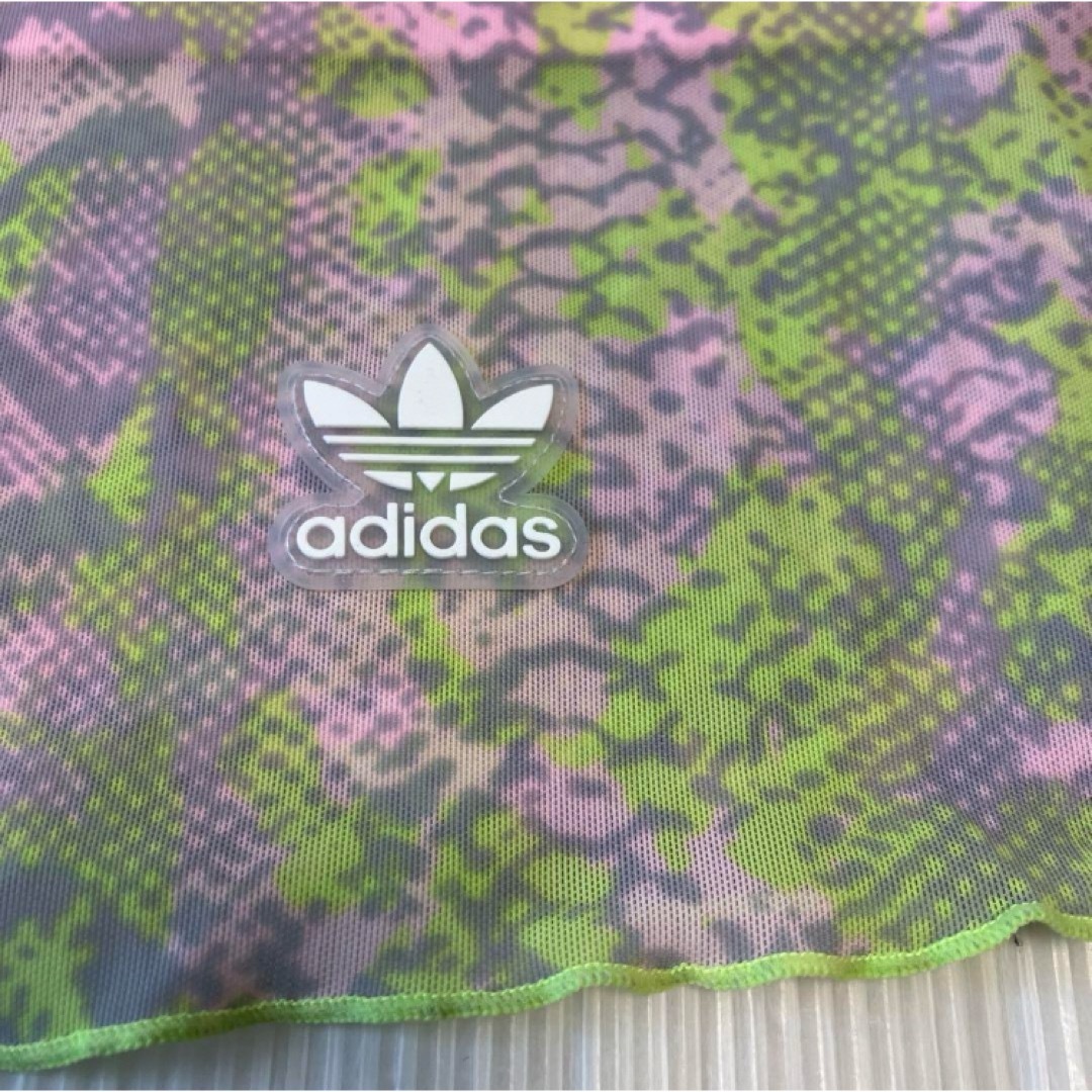 Originals（adidas）(オリジナルス)の送料無料 新品 adidas ORIGINALS メッシュドレス OT(XL) レディースのワンピース(ひざ丈ワンピース)の商品写真