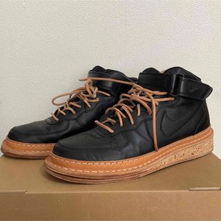 ナイキ(NIKE)のPeterson Stoop AIR FORCE 1 Mid BLACK(スニーカー)