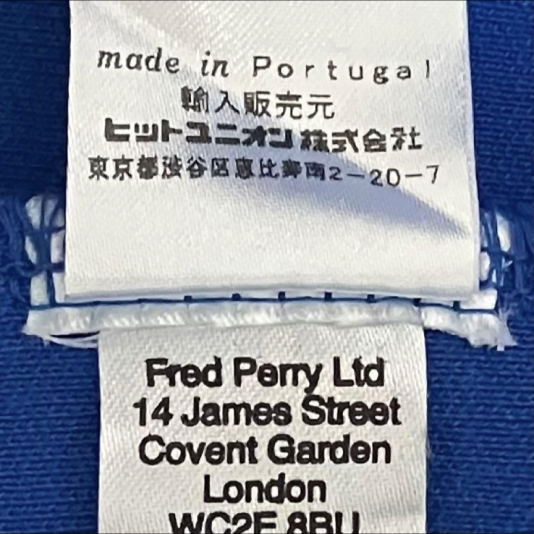 FRED PERRY(フレッドペリー)のFRED PERRY　フレッドペリー　トラックジャケット　ツインテープ　刺繍ロゴ メンズのトップス(ジャージ)の商品写真