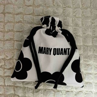 マリークワント(MARY QUANT)のハンドメイド　マリークワント柄　巾着　ポーチ(ポーチ)