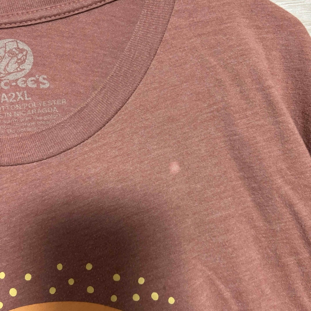 【入手困難】Buc-ee's バッキーズ Tシャツ　2XLサイズ　センターロゴ メンズのトップス(Tシャツ/カットソー(半袖/袖なし))の商品写真