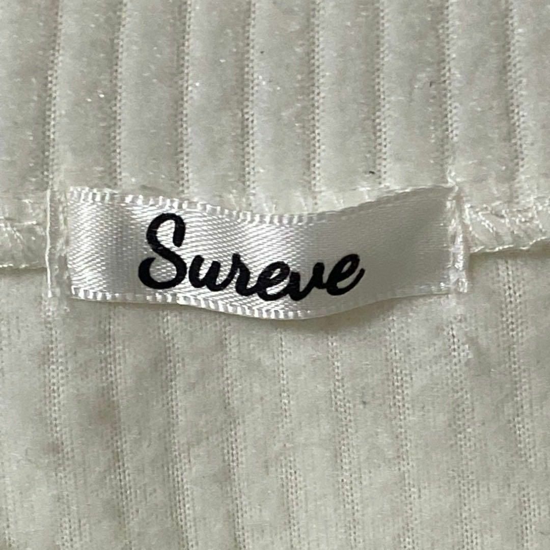 切り替え かわいい袖 花柄♡ Suneue トップス レディース レディースのトップス(ニット/セーター)の商品写真