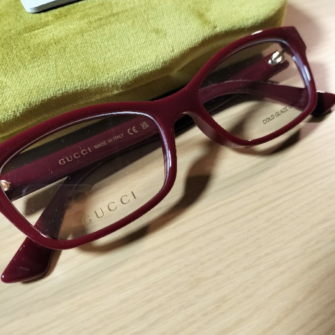 Gucci(グッチ)の新品グッチ　メガネ メンズのファッション小物(サングラス/メガネ)の商品写真