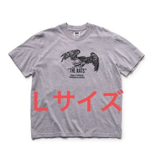 ラッツ(RATS)の【RATS】EAGLE THE RATS TEE 新品未使用 グレー Ｌサイズ(Tシャツ/カットソー(半袖/袖なし))