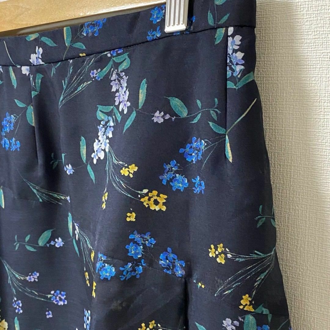 INDIVI(インディヴィ)の透け感 花柄✨ INDIVI インディヴィ スカート レディース レディースのスカート(ロングスカート)の商品写真