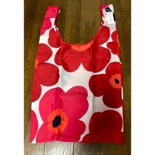 marimekko - 《新品・タグ付き》マリメッコ　ウニッコ　エコバッグ　レッド