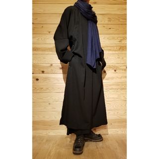 ヨウジヤマモトプールオム(Yohji Yamamoto POUR HOMME)の美品　19aw　ヨウジヤマモトプールオム　ウール　チャンパオドレス　サイズ３(ノーカラージャケット)