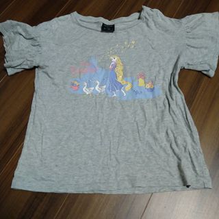 ジーユー(GU)のGU　プリントTシャツ　ディズニー(Tシャツ/カットソー)