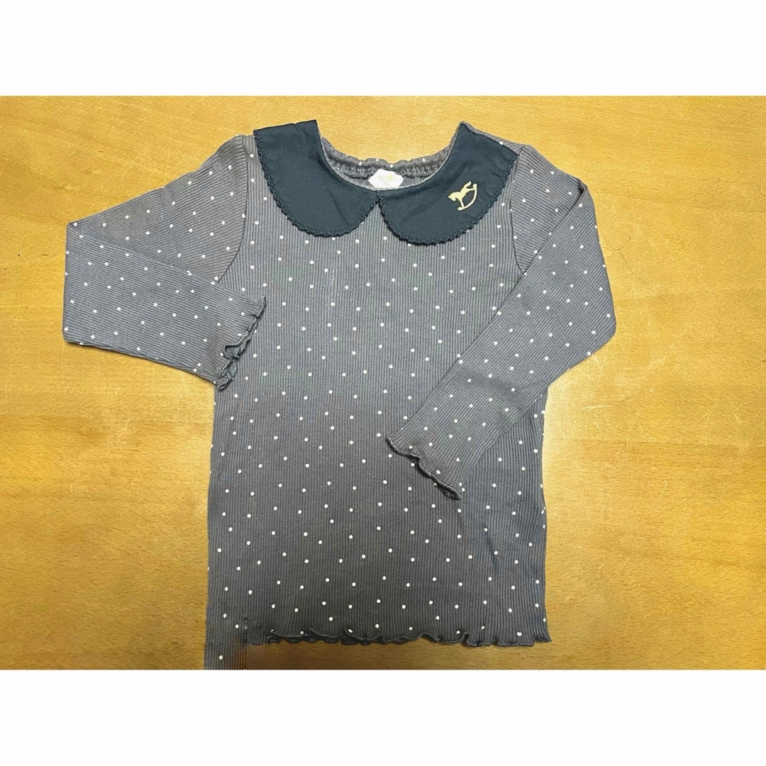 バースデイ(バースデイ)のcottoli バースデイ　長袖  tシャツ キッズ/ベビー/マタニティのキッズ服女の子用(90cm~)(Tシャツ/カットソー)の商品写真