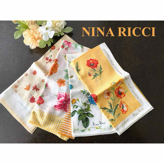 ニナリッチ(NINA RICCI)のNINARICCI  大判ハンカチ  4枚セット(ハンカチ)