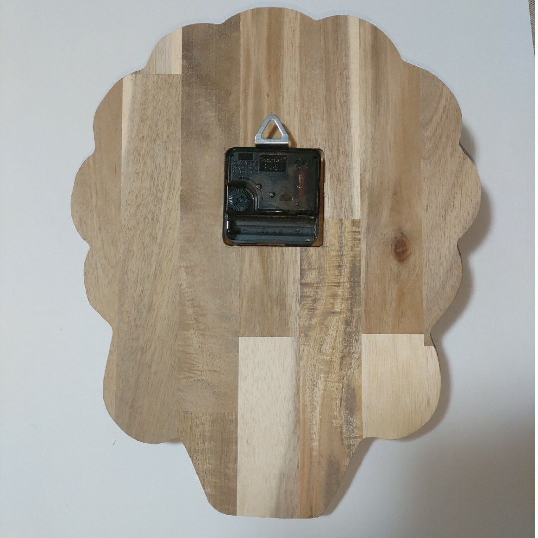 ライオンの時計 ハンドメイドのインテリア/家具(インテリア雑貨)の商品写真