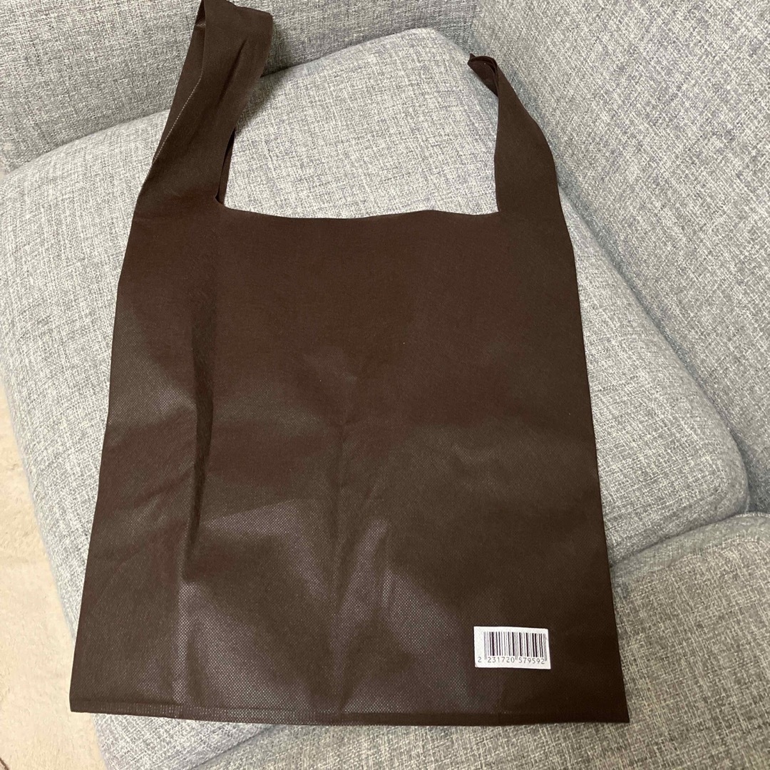 コンビニ型　エコバッグ　紙のような素材 レディースのバッグ(エコバッグ)の商品写真