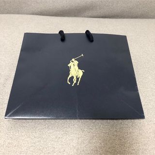 ラルフローレン(Ralph Lauren)のラルフローレン　ショッパー　袋　ネイビー(ラッピング/包装)