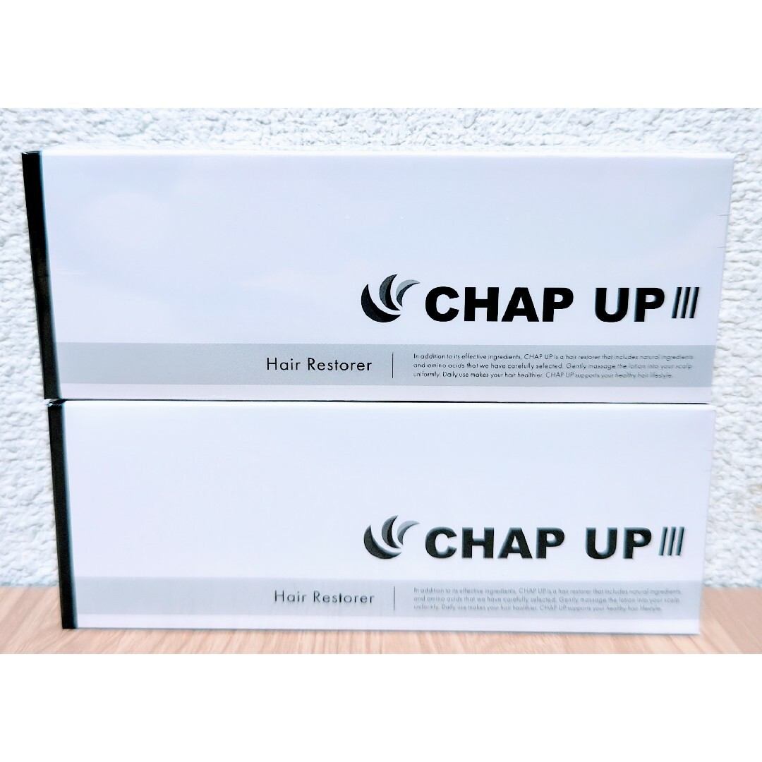 CHAP UP(チャップアップ)の【最新】チャップアップ 育毛ローション04  2本☆風呂あがりに30プッシュ!! コスメ/美容のヘアケア/スタイリング(ヘアケア)の商品写真