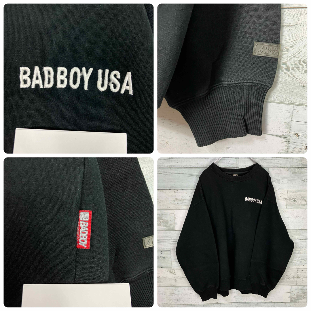 BADBOY(バッドボーイ)のBADBOY バッドボーイ 両面プリント ビッグシルエット スウェット メンズのトップス(スウェット)の商品写真