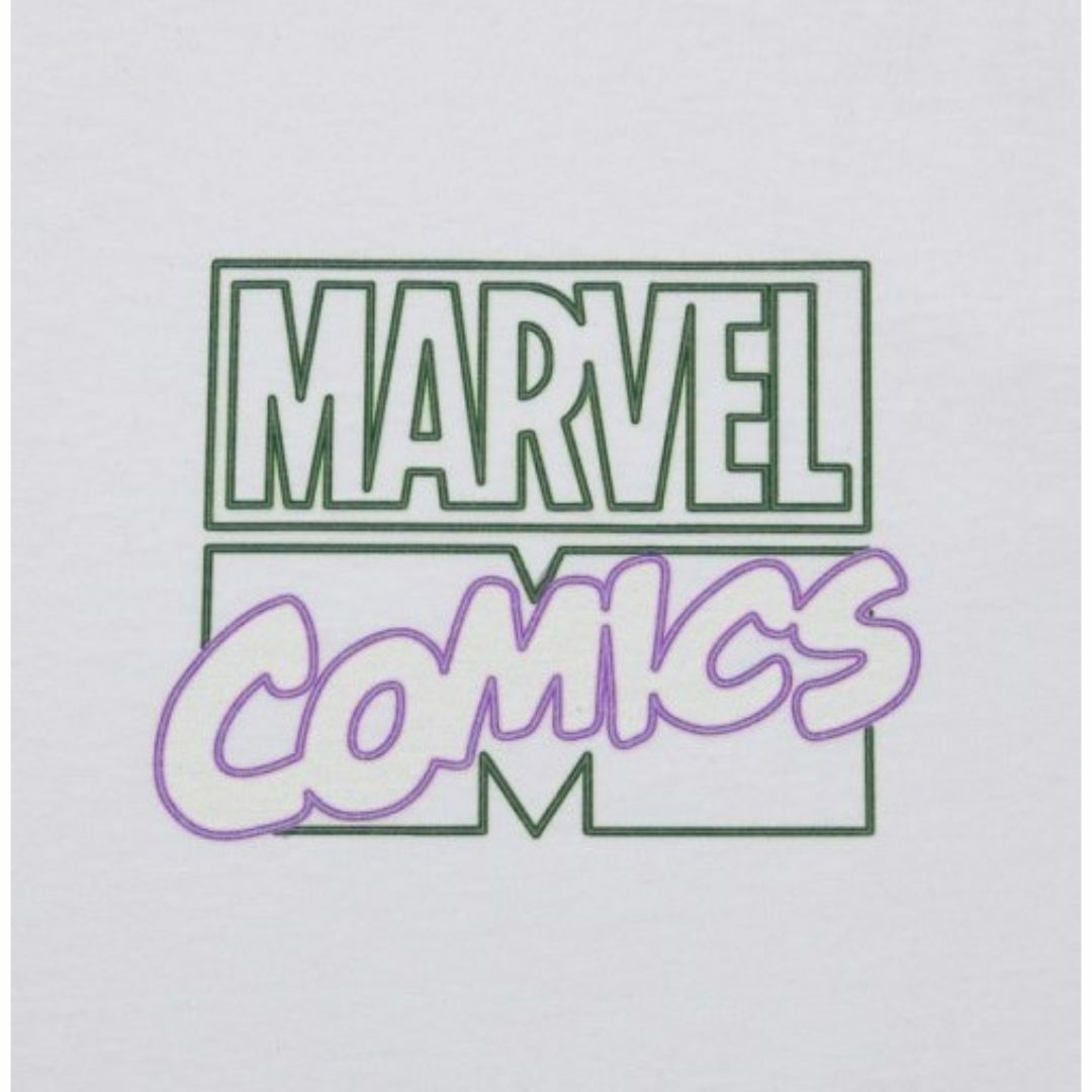 MARVEL(マーベル)の【半額!!】MARVEL × JUNRed ロゴ プリント Tシャツ【新品】 メンズのトップス(Tシャツ/カットソー(半袖/袖なし))の商品写真