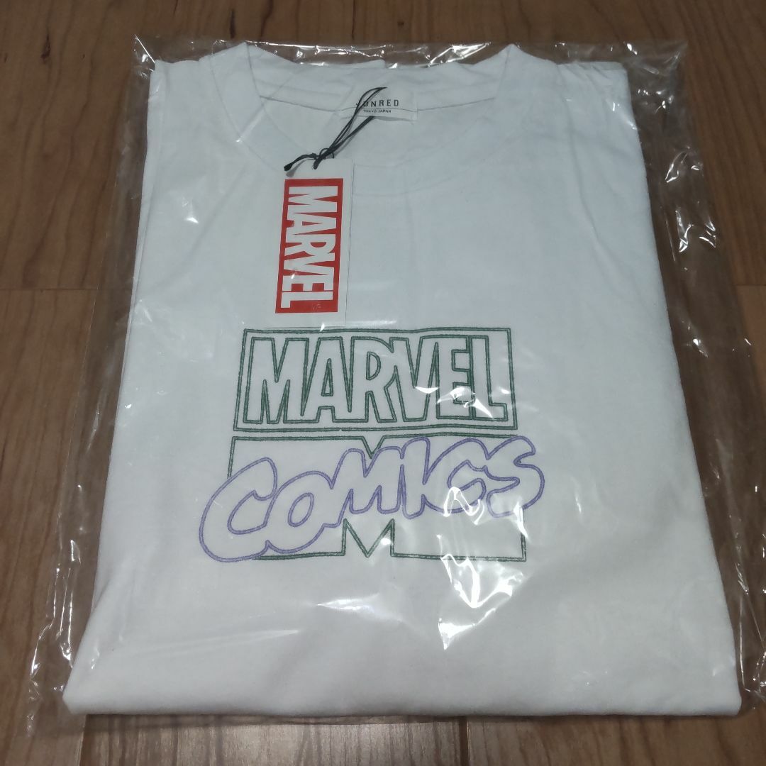 MARVEL(マーベル)の【半額!!】MARVEL × JUNRed ロゴ プリント Tシャツ【新品】 メンズのトップス(Tシャツ/カットソー(半袖/袖なし))の商品写真