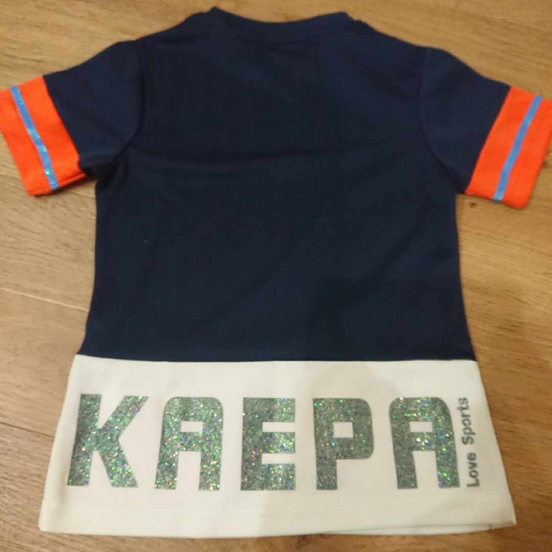 Kaepa(ケイパ)の値下げ✦KAEPA 上下セット サイズ130 キッズ/ベビー/マタニティのキッズ服女の子用(90cm~)(Tシャツ/カットソー)の商品写真