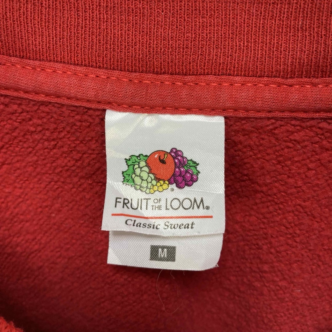 FRUIT OF THE LOOM(フルーツオブザルーム)の古着 フルーツオブザルーム ワンポイント プリント スウェット トレーナー メンズのトップス(スウェット)の商品写真