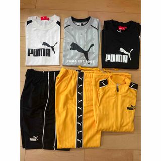 PUMA / 男児160サイズ・練習着6点セット(Tシャツ/カットソー)