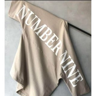 ナンバーナイン(NUMBER (N)INE)の【NUMBER (N)INE】ビッグシルエット ロゴ バックプリントTシャツ(Tシャツ/カットソー(七分/長袖))