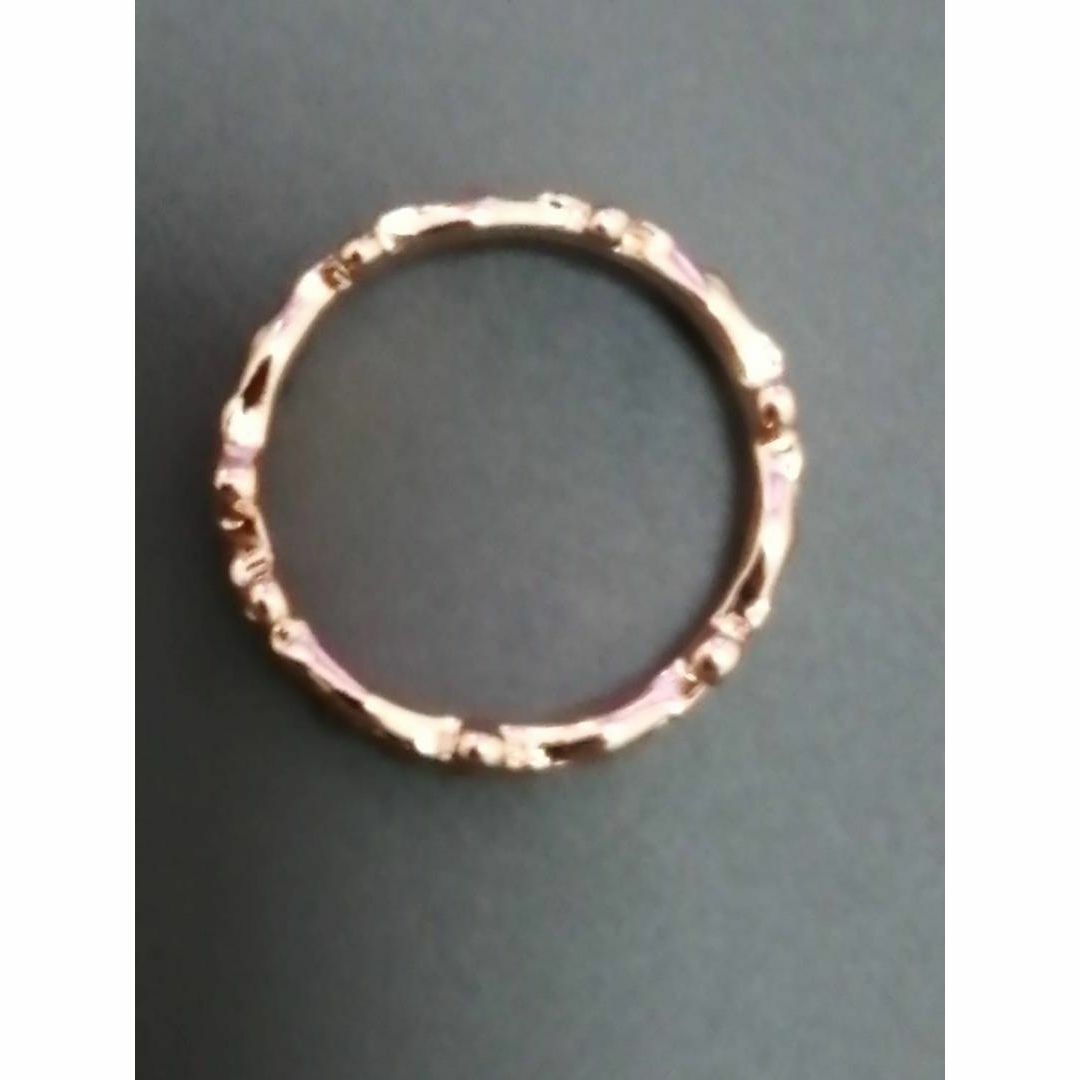 【H025】リング メンズ レディース アクセサリー フラワー 指輪 18号 レディースのアクセサリー(リング(指輪))の商品写真