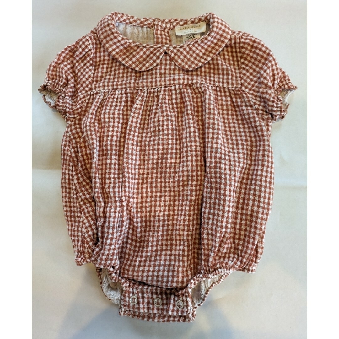 ZARA(ザラ)のZARA.BREEZEベビーロンパース２枚組 キッズ/ベビー/マタニティのベビー服(~85cm)(ロンパース)の商品写真