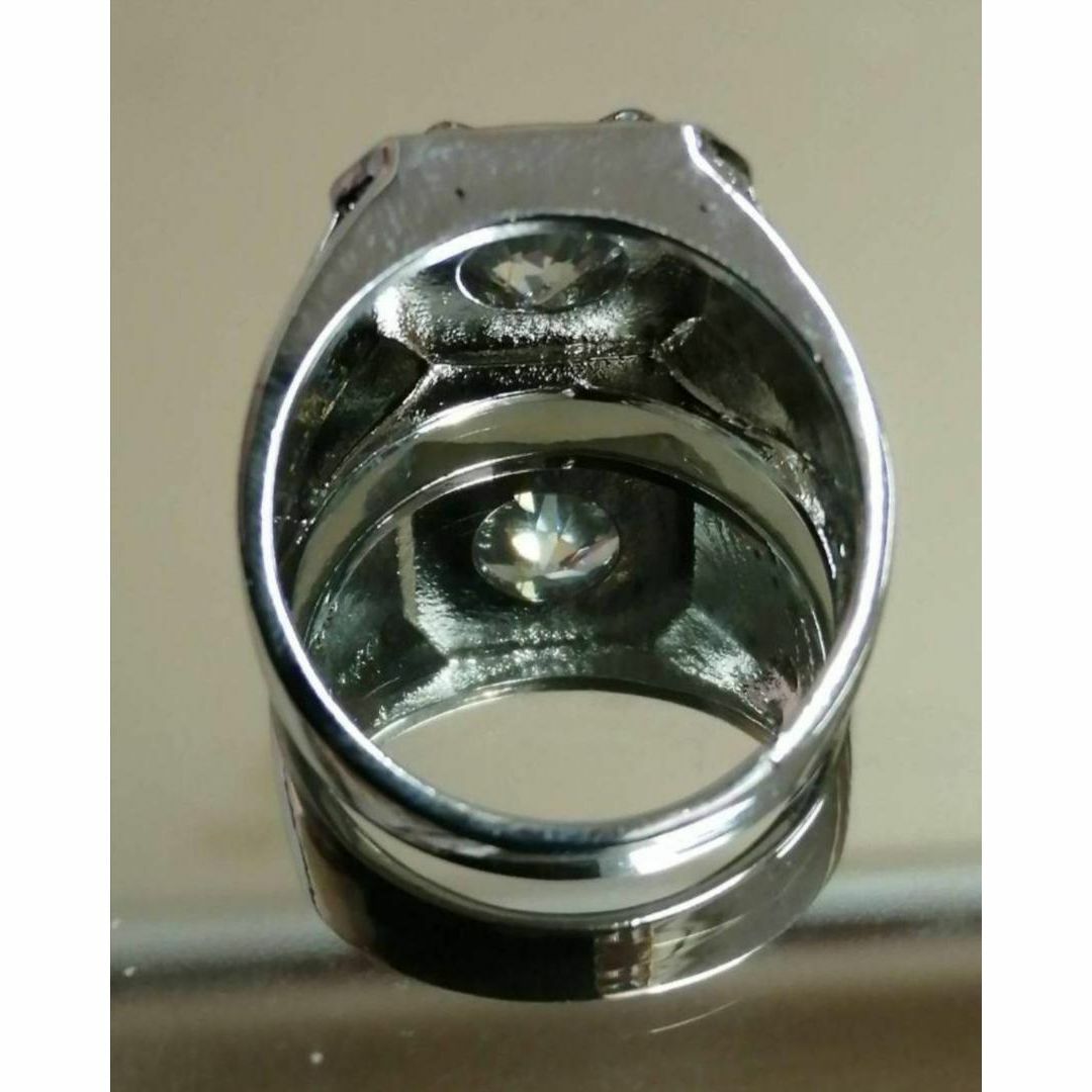 【H026】リング メンズ シルバー アクセサリー 銀色 おしゃれ 指輪 20号 メンズのアクセサリー(リング(指輪))の商品写真