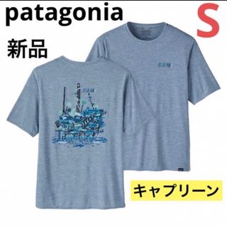 パタゴニア(patagonia)の⭐️完売柄⭐️patagonia キャプリーン クール デイリー  Tシャツ(Tシャツ/カットソー(半袖/袖なし))