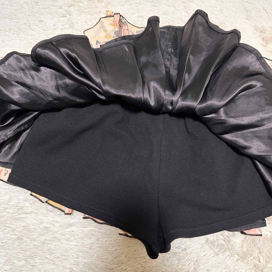 rienda(リエンダ)のrienda リエンダ　スカート　裏地パンツ　XS  ウェストゴム　美品 レディースのスカート(ミニスカート)の商品写真