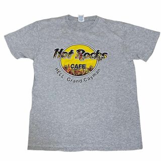 DELTA - DELTA 半袖Tシャツ ホットロックカフェ ケイマン諸島 グレー c75