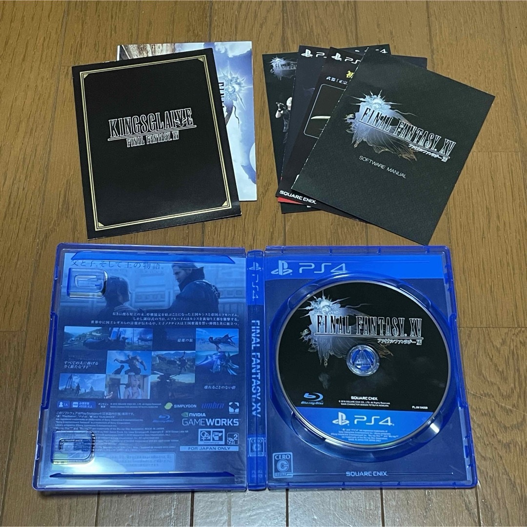 PlayStation4(プレイステーション4)の【PS4】ファイナルファンタジーXV（FF15） エンタメ/ホビーのゲームソフト/ゲーム機本体(家庭用ゲームソフト)の商品写真