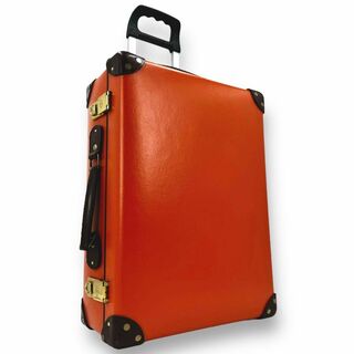 グローブトロッター(GLOBE-TROTTER)の良品 グローブトロッター キャリーケース センテナリー 機内持ち込み可 オレンジ(スーツケース/キャリーバッグ)