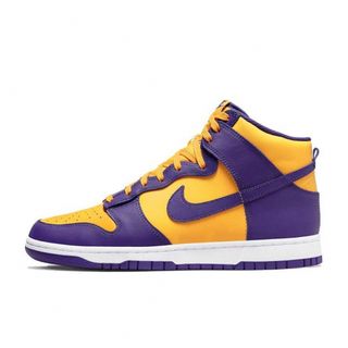 ナイキ(NIKE)のNIKE DUNK HIGH レイカーズ26.5cm 未使用(スニーカー)