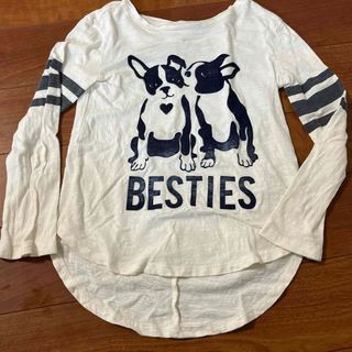 ギャップキッズ(GAP Kids)のGAP KIDS 長袖　ロンT  フレンチブルドッグ　ボストンテリア(Tシャツ/カットソー)