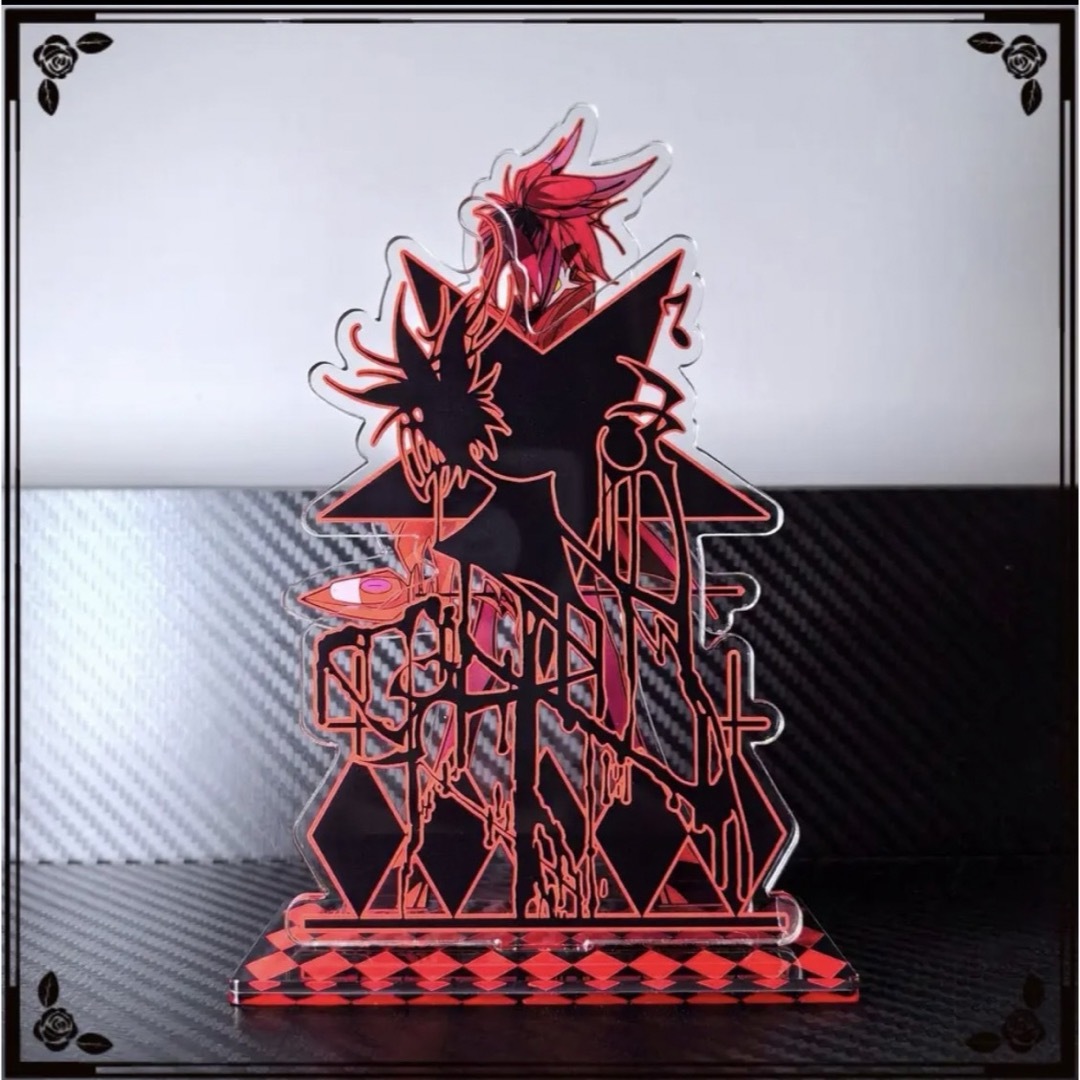 新品大特価　Hazbin hotel  Alastor 　アクリルスタンド エンタメ/ホビーのおもちゃ/ぬいぐるみ(キャラクターグッズ)の商品写真