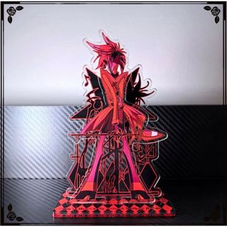 新品大特価　Hazbin hotel  Alastor 　アクリルスタンド(キャラクターグッズ)