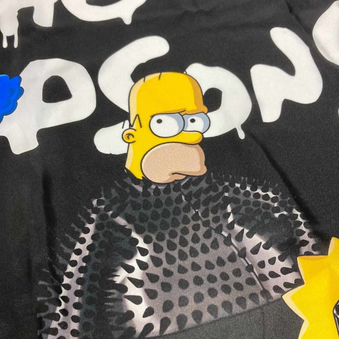 Balenciaga(バレンシアガ)のバレンシアガ BALENCIAGA シンプソンズ THE SIMPSONS シンプソンズ コラボ スカーフ シルク ブラック レディースのファッション小物(バンダナ/スカーフ)の商品写真