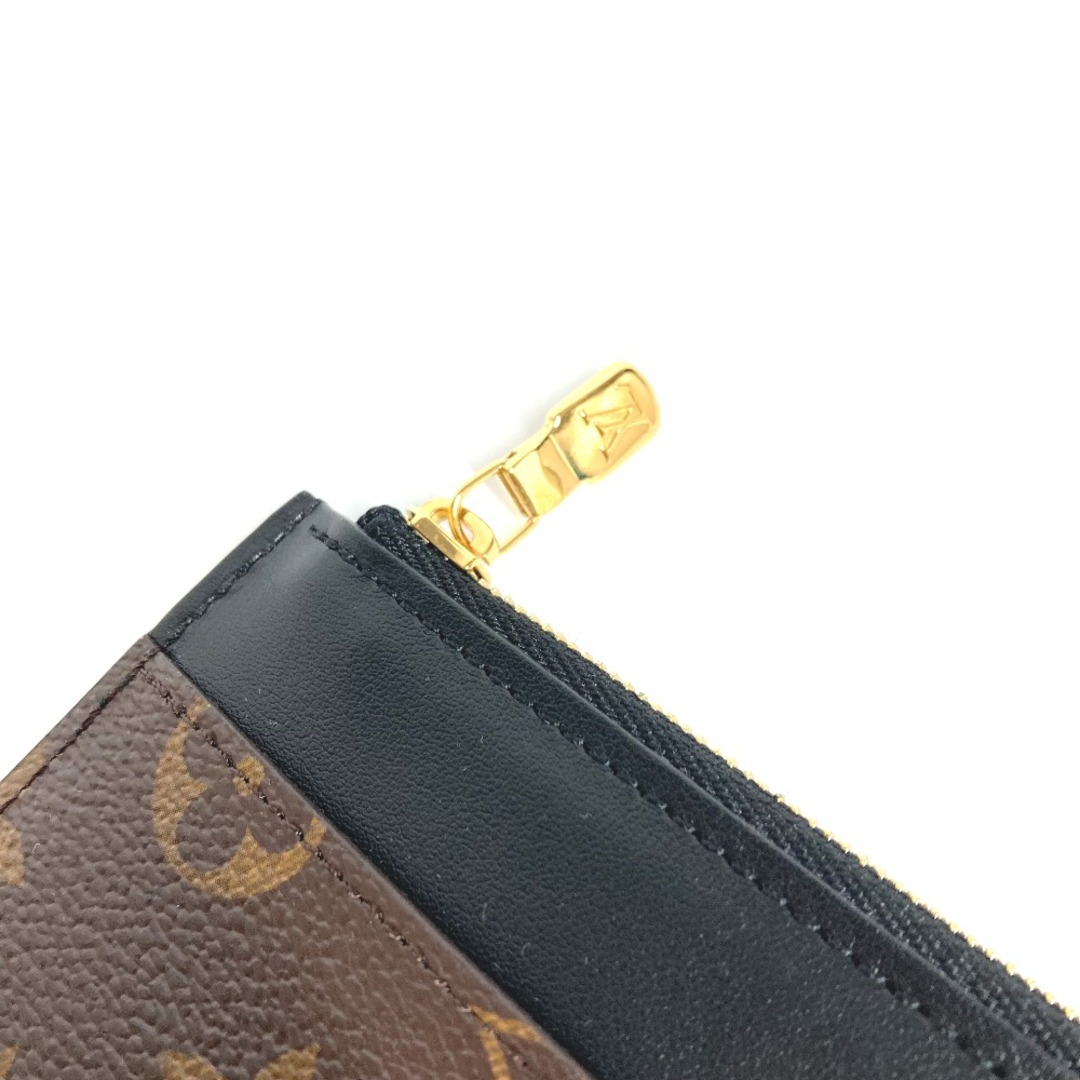 LOUIS VUITTON(ルイヴィトン)のルイヴィトン LOUIS VUITTON スリム パース M80348 モノグラム バッグインバッグ カードケース 長財布 モノグラムキャンバス ブラウン×ブラック 新品同様 レディースのファッション小物(財布)の商品写真