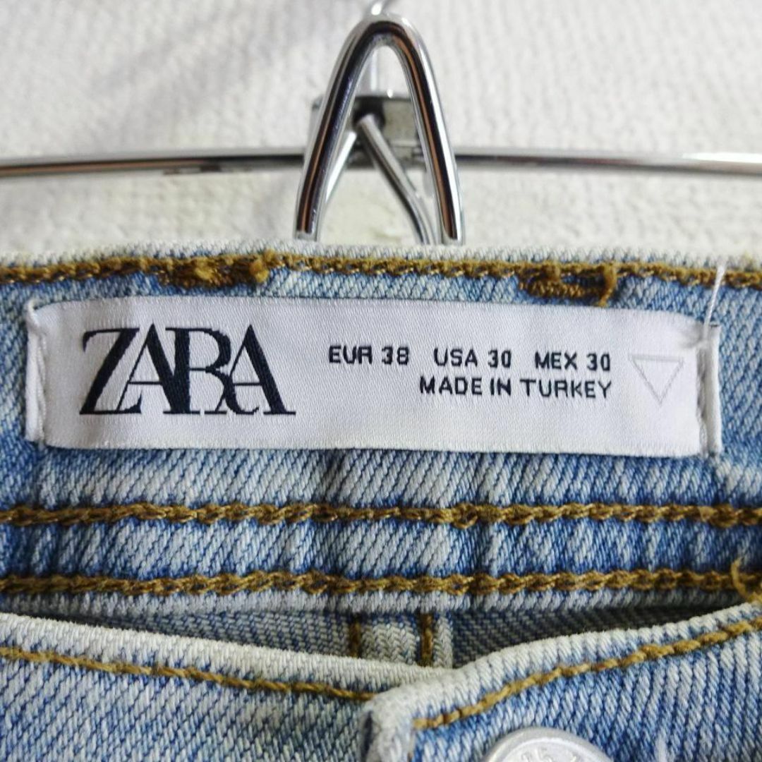ZARA(ザラ)のZARA MAN　スリムフィットデニム　W80cm　強ストレッチ　空色　トルコ製 メンズのパンツ(デニム/ジーンズ)の商品写真