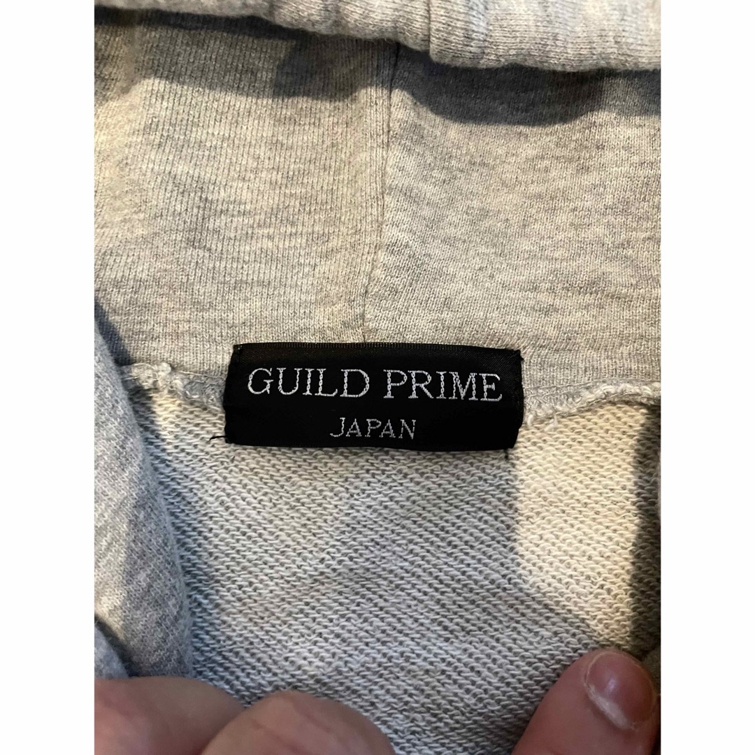 GUILD PRIME(ギルドプライム)のGUILD PRIME ギルドプライム　ダブルジップパーカー　ラブレス　ダファー メンズのトップス(パーカー)の商品写真