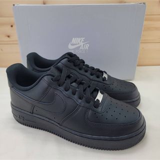 ナイキ(NIKE)のナイキ エアフォース1 ロー 07 "ブラック" 24.5㎝(スニーカー)