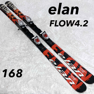 elan エラン FLOW4.2 スキー板168cm/EL10(板)