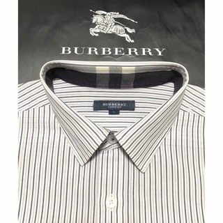 BURBERRY - 新品【日本製】バーバリーロンドン メンズ 半袖シャツ L