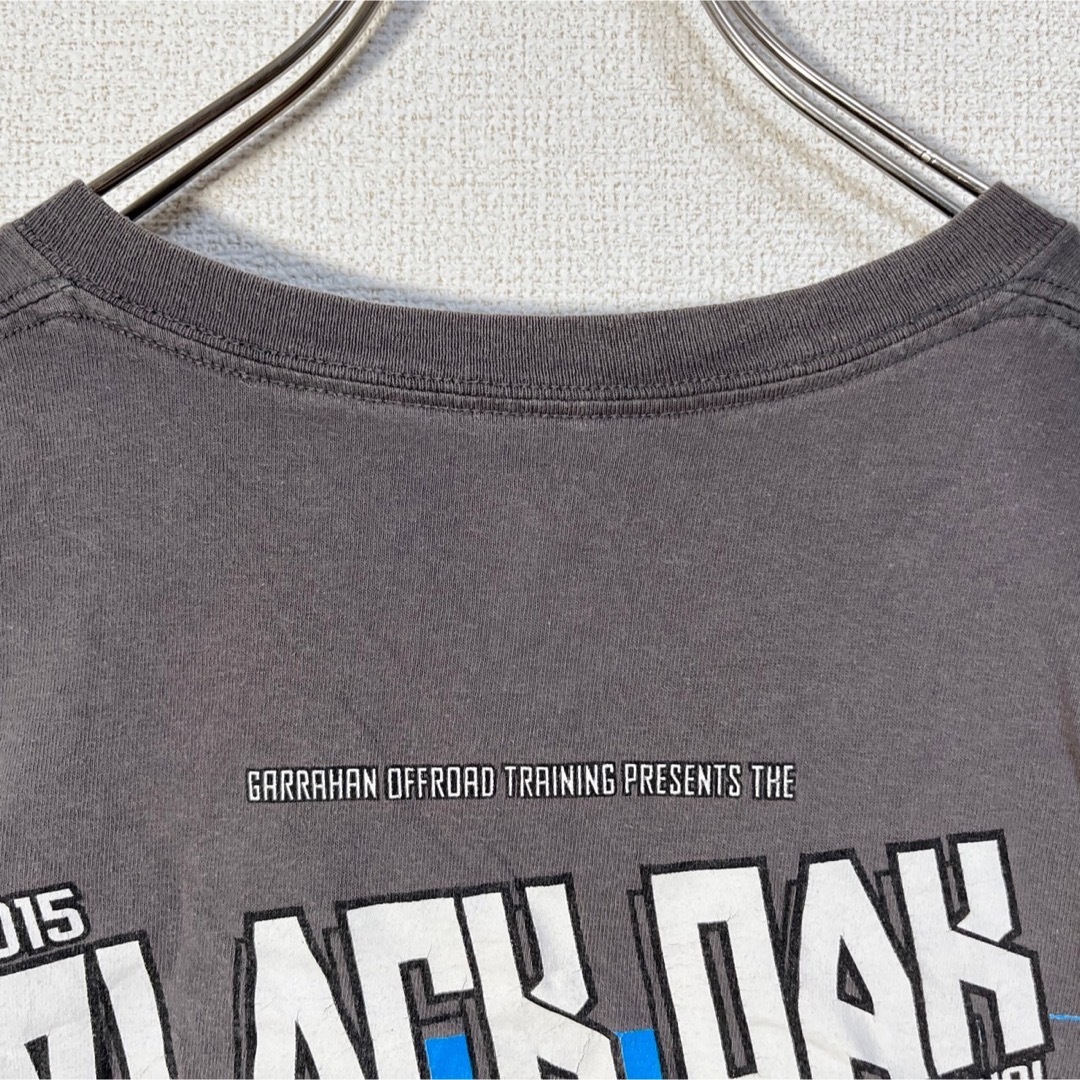 ポートアンドカンパニー半袖Tシャツモトクロス blackoak ダークグレーF9 メンズのトップス(Tシャツ/カットソー(半袖/袖なし))の商品写真