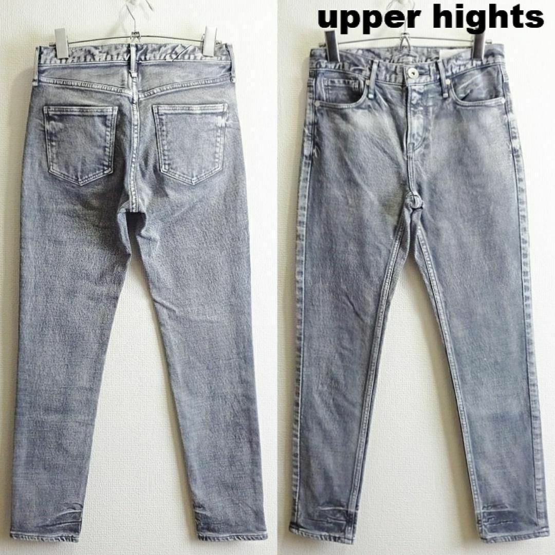 upper hights(アッパーハイツ)のupper hights　THE STELLA　W68cm　ストレッチ　グレー レディースのパンツ(デニム/ジーンズ)の商品写真