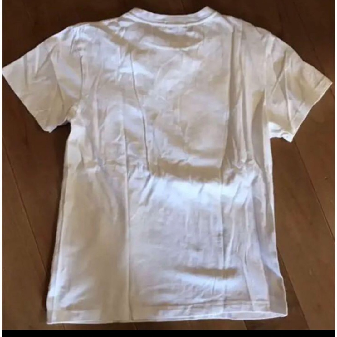 【未使用】Ｔシャツ　メンズ　歌舞伎　和柄　立体　発泡　ホワイト　綿100% メンズのトップス(シャツ)の商品写真