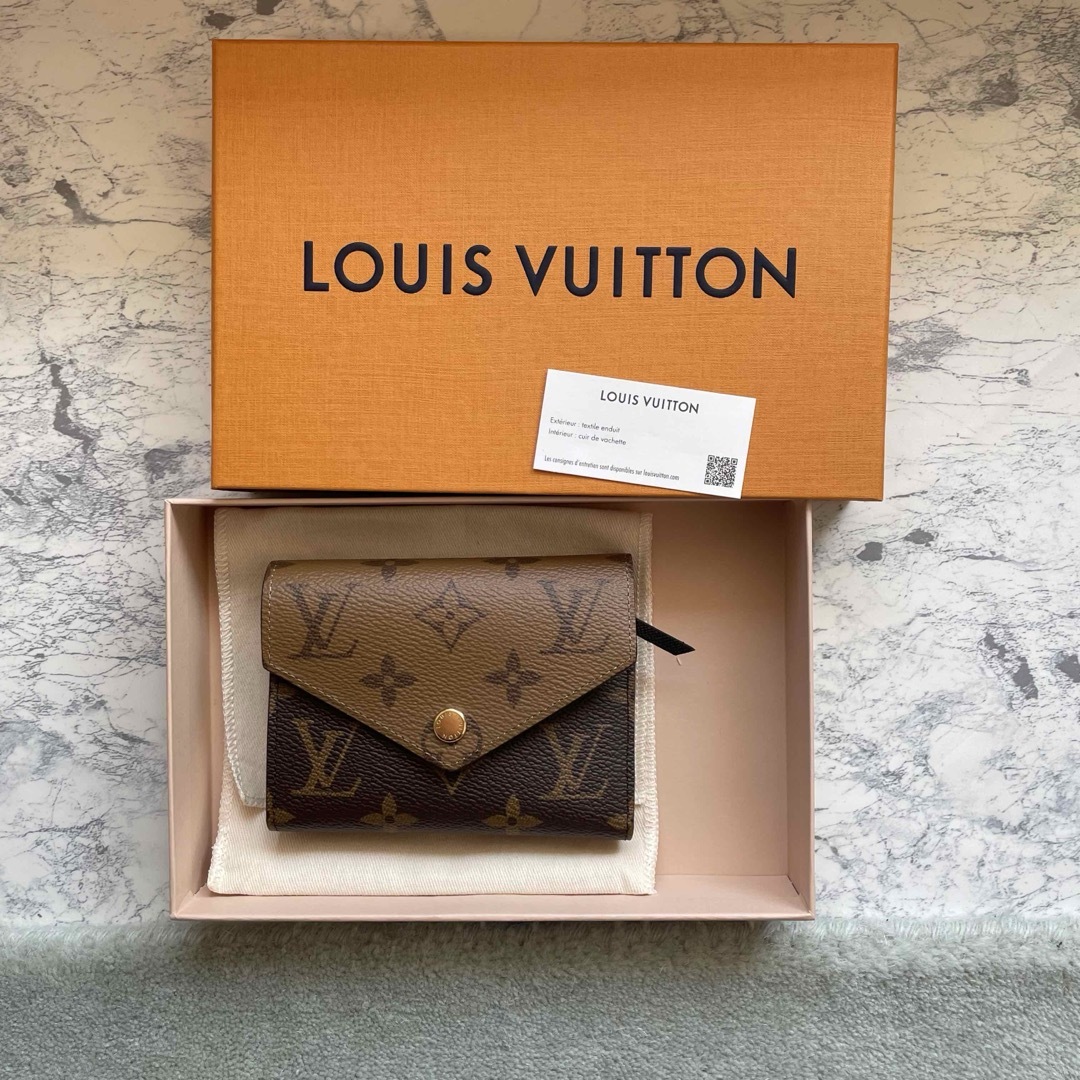ルイヴィトン折り財布(ポルトフォイユ・ヴィクトリーヌ)箱付き ルイヴィトン折り財布(ポルトフォイユ・ヴィクトリーヌ)箱付き